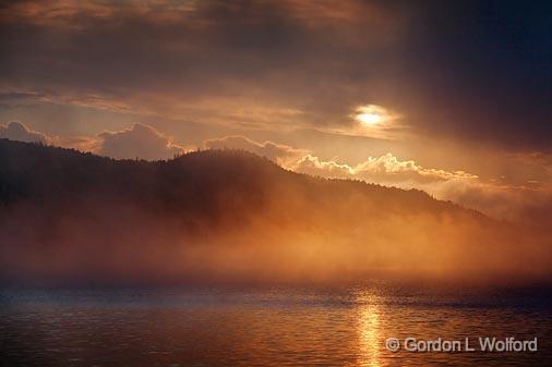 Misty Wawa Lake_02399.jpg - Photographed on the north shore of Lake Superior from Wawa, Ontario, Canada.